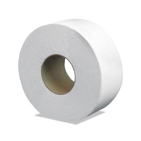 Select Jumbo Bath Tissue, Septic Safe, 2-ply, White, 3.3" X 500 Ft, 12 Rolls-carton