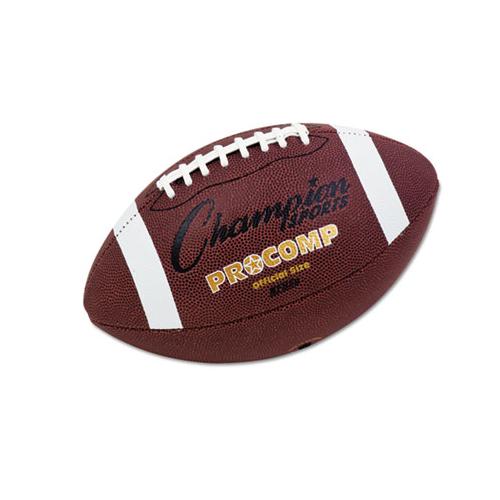Pro Composite Football, Official Size, 22", Brown