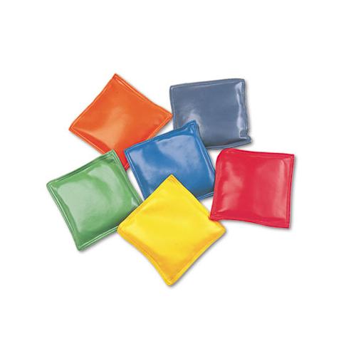 Bean Bag Set, Vinyl, 4", Assorted Colors, Dozen