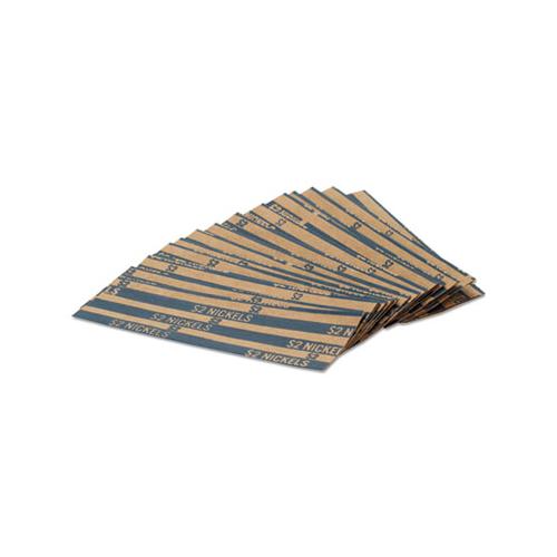 Flat Coin Wrappers, Nickels, $2, 1000 Wrappers-box