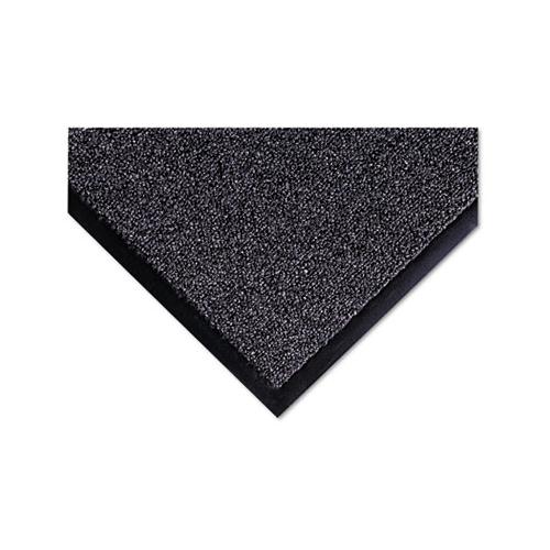Cross-over Indoor-outdoor Wiper-scraper Mat, Olefin-poly, 36 X 60, Gray