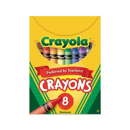 Classic Color Crayons, Tuck Box, 8 Colors