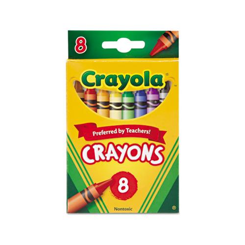 Classic Color Crayons, Peggable Retail Pack, Peggable Retail Pack, 8 Colors