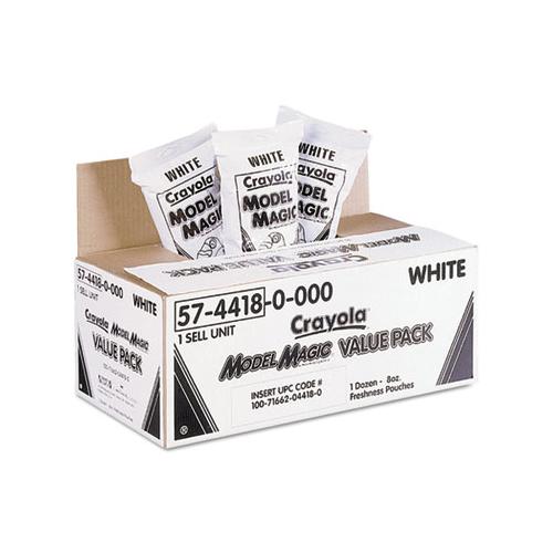Model Magic Modeling Compound, 8 Oz, White, 6 Lbs.