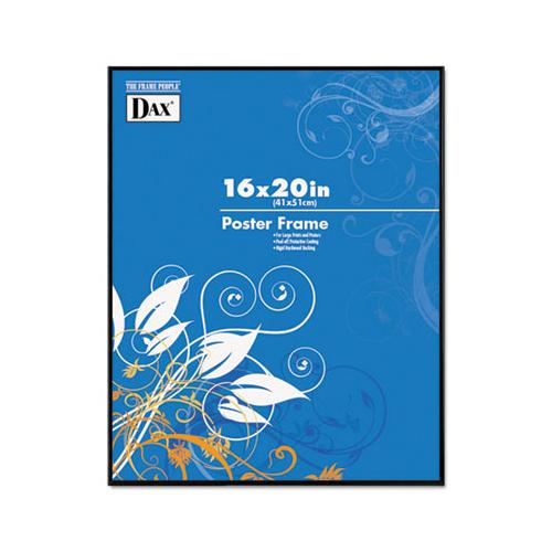 Coloredge Poster Frame, Clear Plastic Window, 16 X 20, Black