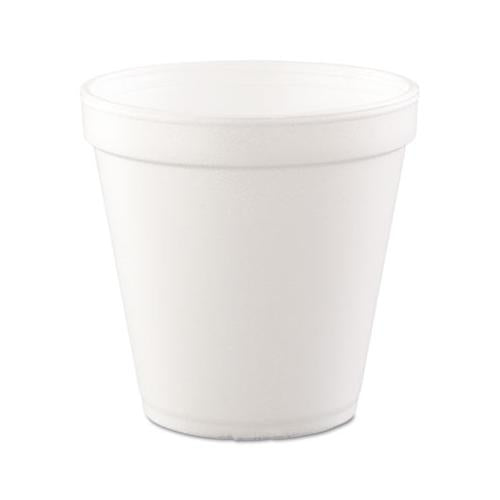 Foam Containers, Foam, 16oz, White, 25-bag, 20 Bags-carton