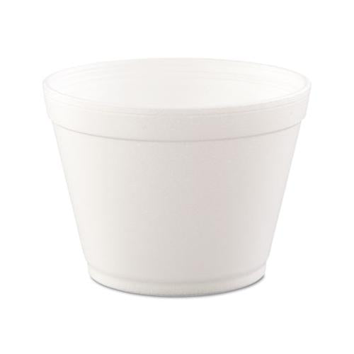 Foam Containers,16oz, White, 25-bag, 20 Bags-carton