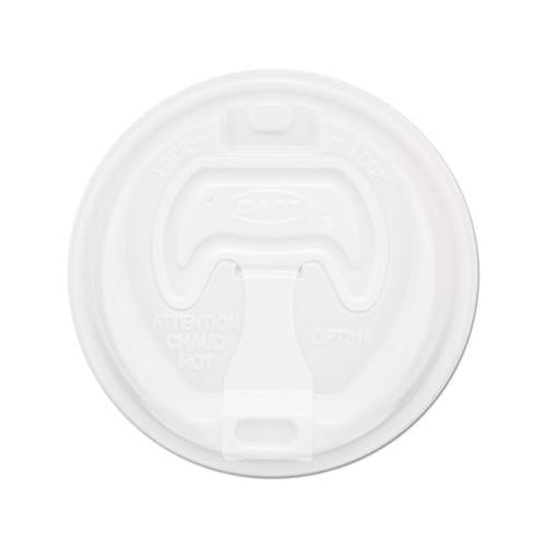 Optima Reclosable Lid, Fits 12-24 Oz Foam Cups, White, 1000-carton