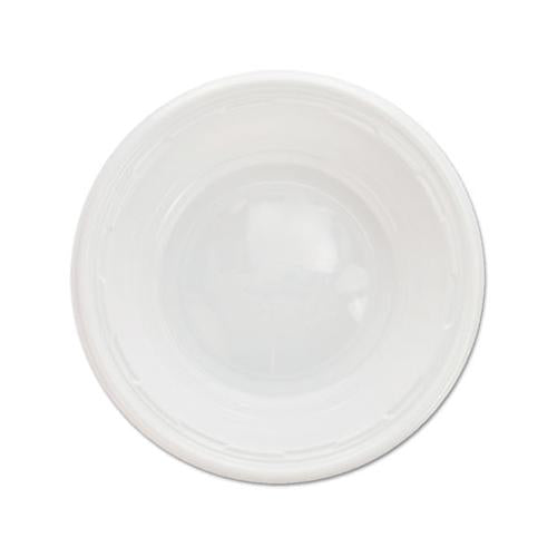 Famous Service Impact Plastic Dinnerware, Bowl, 5-6 Oz, White, 125-pack