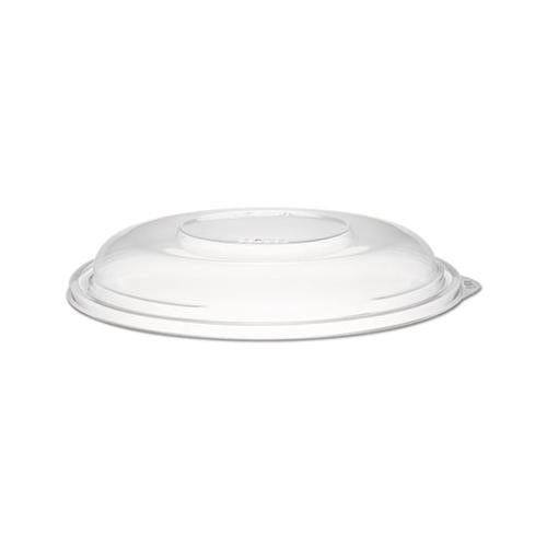 Presentabowls Clear Dome Lids, Plastic, 7 3-10" Dia, 252 Lids-carton