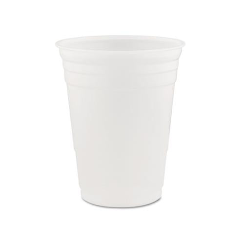Conex Translucent Plastic Cold Cups, 16oz, 1000-carton