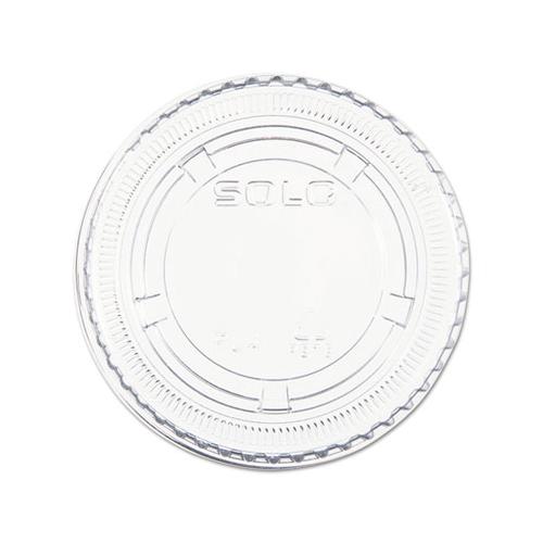 Non-vented Cup Lids, Fits 3.25-9 Oz Cups, Clear, 125-sleeve, 20 Sleeves-carton