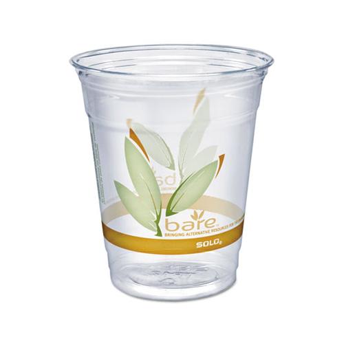 Bare Eco-forward Rpet Cold Cups, 12-14 Oz, Clear, 50-pack