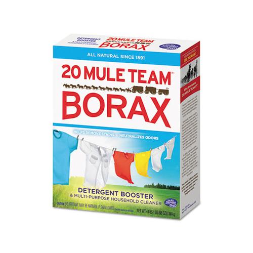 20 Mule Team Borax Laundry Booster, Powder, 4 Lb Box, 6 Boxes-carton