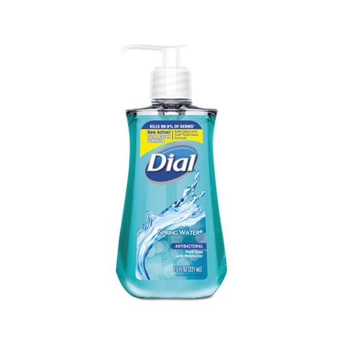 Antibacterial Liquid Hand Soap, Spring Water, 7.5 Oz Bottle, 12-carton