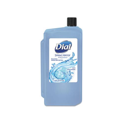 Body Wash, Spring Water, 1 L Refill Cartridge, 8-carton