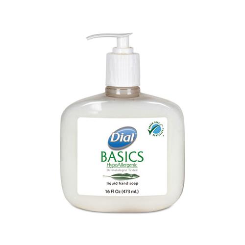 Basics Liquid Hand Soap, Fresh Floral, 16 Oz Pump Bottle