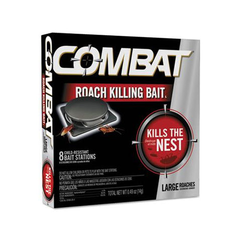 Source Kill Large Roach Killing System, Child-resistant Disc, 8-box