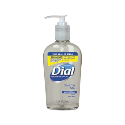 Antimicrobial Soap For Sensitive Skin, 7.5 Oz Decor Pump Bottle, Floral, 12-ct