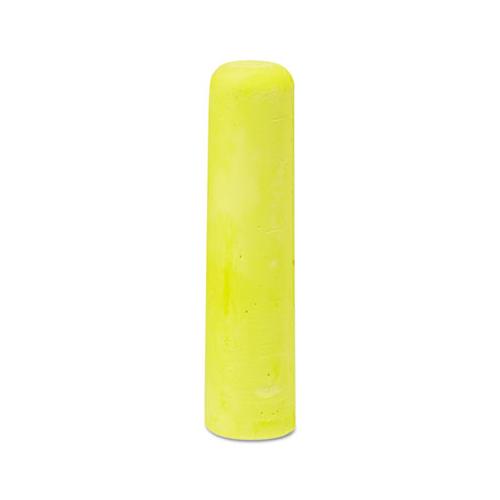 Railroad Crayon Chalk, 4" X 1", Yellow, 72-box