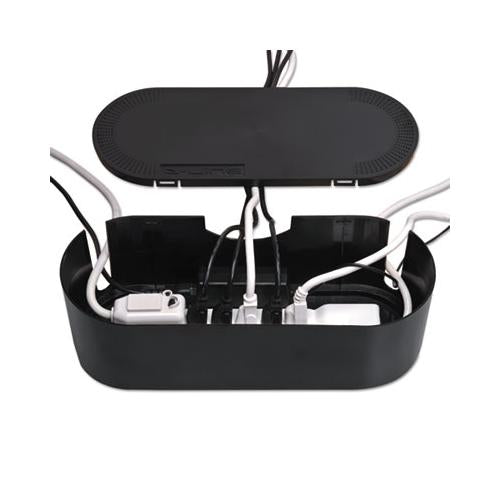 Large Cable Tidy Units, 16.5" X 6.5" X 5.25", Black