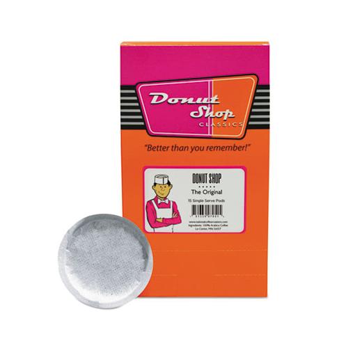 Donut Shop Coffee Pods, Medium Roast, 15-box