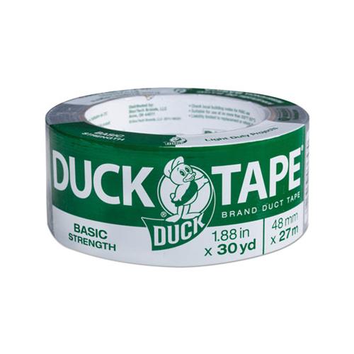 Basic Strength Duct Tape, 3" Core, 1.88" X 30 Yds, Silver