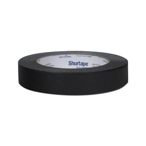 Color Masking Tape, 3" Core, 0.94" X 60 Yds, Black