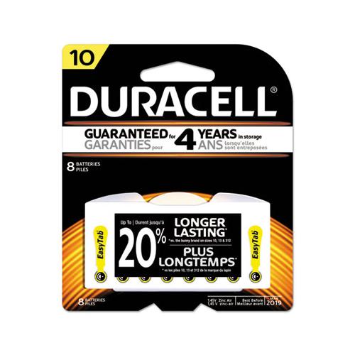 Hearing Aid Battery, #10, 8-pack