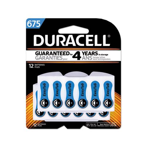 Hearing Aid Battery, #675, 12-pack