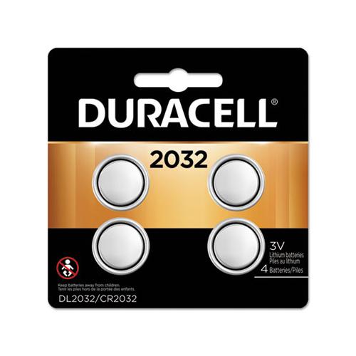 Lithium Coin Battery, 2032, 4-pack