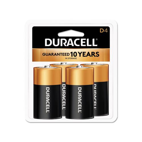 Coppertop Alkaline D Batteries, 4-pack