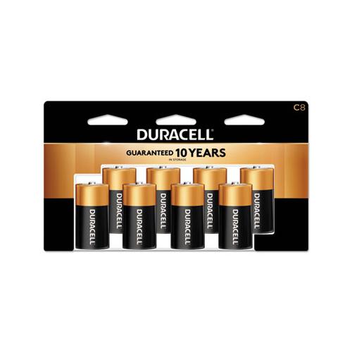 Coppertop Alkaline C Batteries, 8-pack