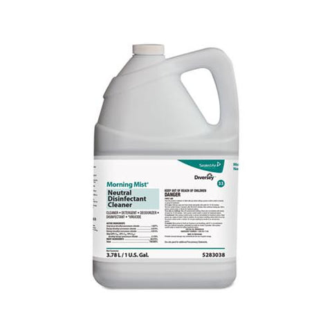 Morning Mist Neutral Disinfectant Cleaner, Fresh Scent, 1gal Bottle