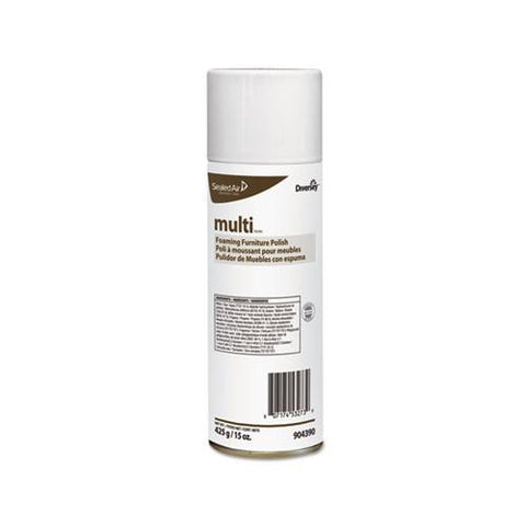 Shine-uptm-mc Multi-surface Foaming Polish , Lemon Scent, 15 Oz Aerosol, 12-carton