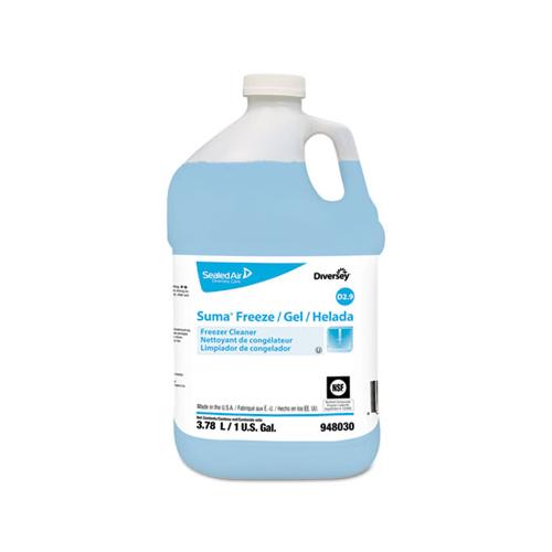 Suma Freeze D2.9 Floor Cleaner, Liquid, 1 Gal, 4 Per Carton