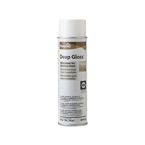 Deep Gloss Stainless Steel Maintainer, 16oz Aerosol, 12-carton