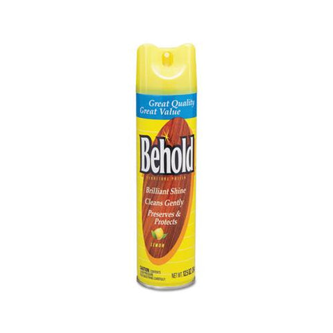 Behold Furniture Polish, Lemon, 6-carton