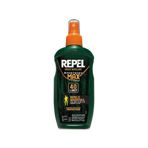 Repel Insect Repellent Sportsmen Max Formula Spray, 6 Oz Spray