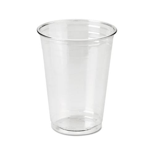 Clear Plastic Pete Cups, Cold, 10oz, Wisesize, 25-pack, 20 Packs-carton