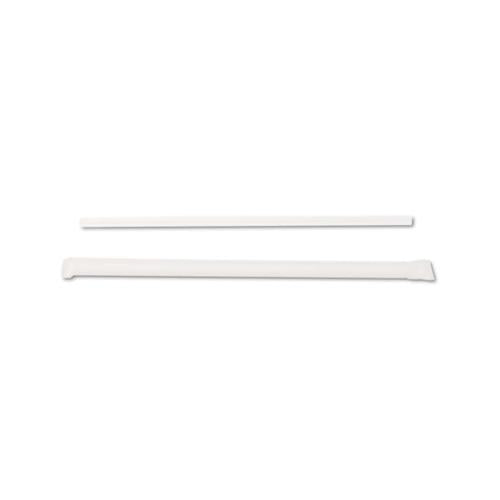 Jumbo Straws, 7 3-4", Plastic, Translucent, 500-box