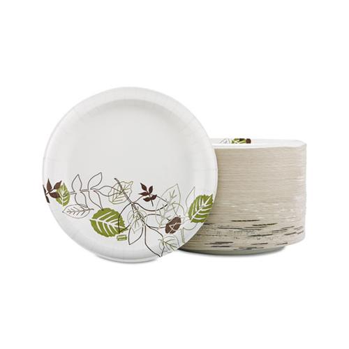 Pathways Soak Proof Shield Heavyweight Paper Plates, 10 1-8", 125-pack