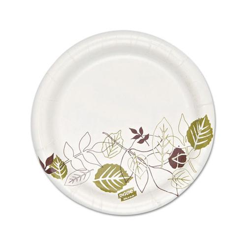 Pathways Soak Proof Shield Heavyweight Paper Plates, 5 7-8" Dia,1000-carton
