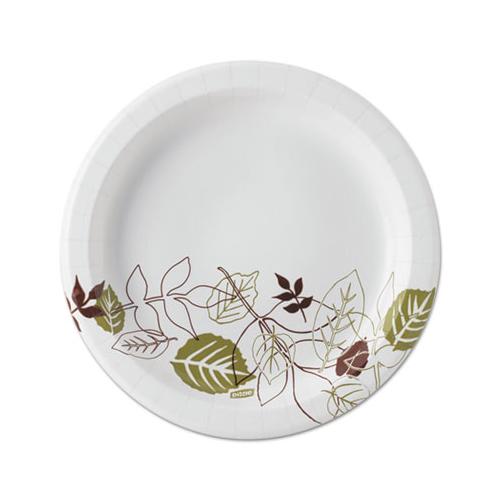 Pathways Soak-proof Shield Medium Wt Paper Plates, 8 1-2", Dispenser Box, 600-ct