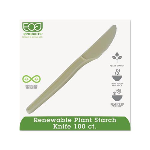 Plant Starch Knife - 7", 50-pack