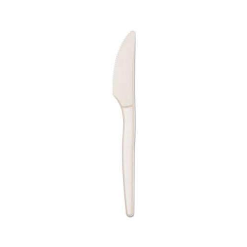 Plant Starch Knife - 7", 50-pack, 20 Pack-carton