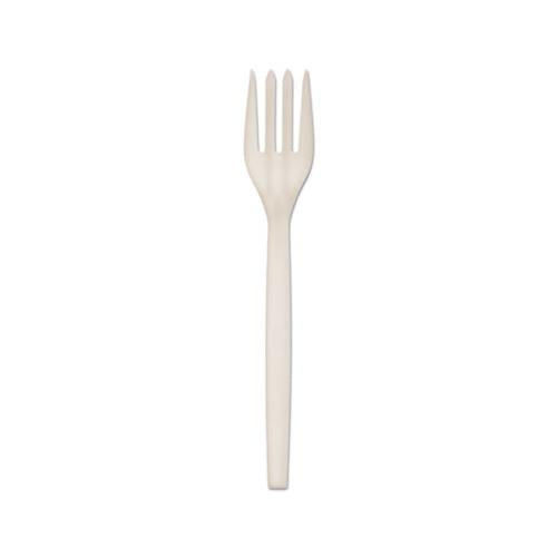 Plant Starch Fork - 7", 50-pack, 20 Pack-carton