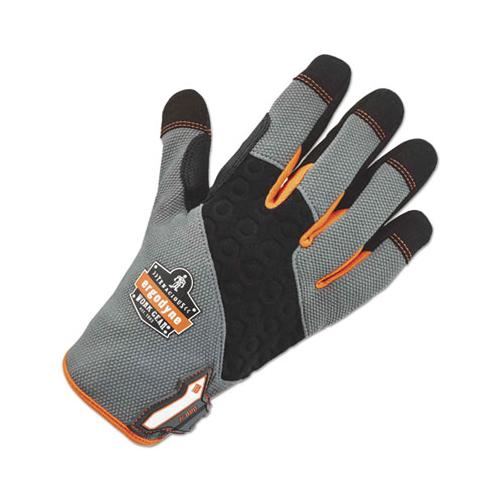 Proflex 820 High Abrasion Handling Gloves, Gray, Large, 1 Pair