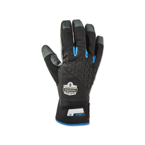 Proflex 817 Reinforced Thermal Utility Gloves, Black, Small, 1 Pair
