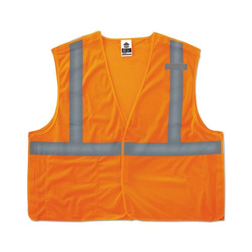 Glowear 8215ba Type R Class 2 Econo Breakaway Mesh Vest, Orange, L-xl